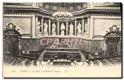 Paryż — Senat. Sala Posiedzeń — LL. nr 164
