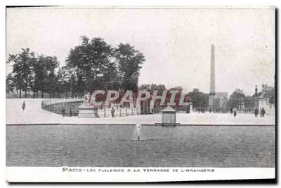 Paryż - Tuileries i taras Orangerie