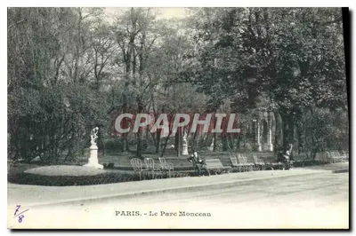 PARIS - Le Parc Monceau — wydawca anonimowy, n° 78