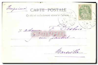 PARIS - Park Monceau - Pomnik Maupassanta — Rewers