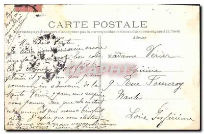 Kąt Parku Monceau — Paryż — C.M. n°156 — Rewers