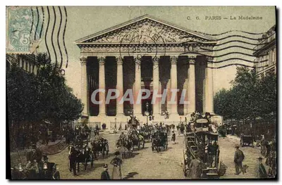 Paris — A Madeleine — C. 6. Editor não identificado