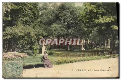 Paryż - Park Monceau — Graphil, nr 21