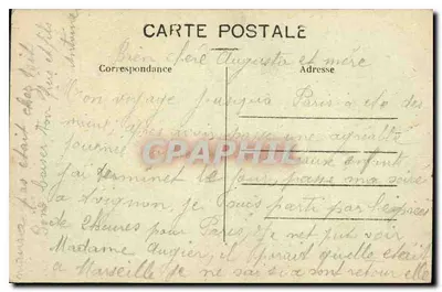 Paris — O Pont Neuf e a Cité — C.M. — n°160 — Verso
