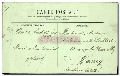 Paryż — Notre-Dame — LL — n° 857 — Rewers