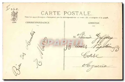 PARIS — Ancien Abbaye de Saint-Martin-des-Champs — construite en 1095. J.L.C. — Verso