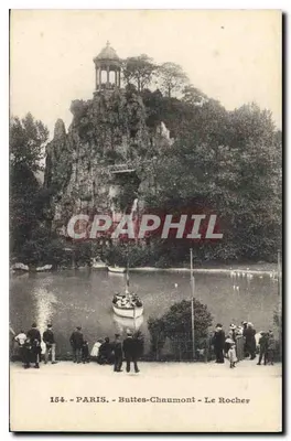 PARIS - Buttes-Chaumont - Le Rocher — 154