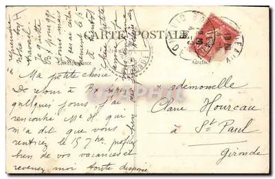 Buttes Chaumont - Mała Woda Spadkowa — E. V. 563 — Paryż (XIX wiek) — Rewers