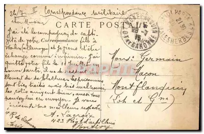 Paryż (19e arrt) – Buttes-Chaumont – Belweder i Kwatera Muzyczna – C. M. — Rewers