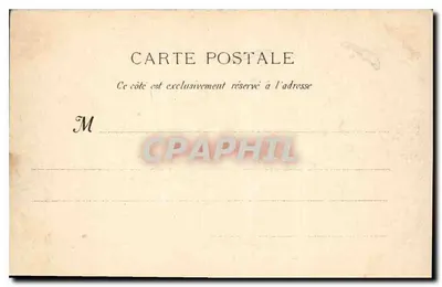 Marsiglia — Via della Repubblica — G. M. - 34 — Verso