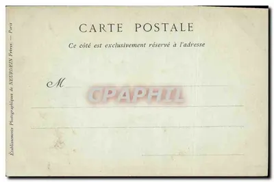 Marseille — Le Prado, uitzicht genomen vanaf het Rond-Point — Collecties ND Phot — Achterkant
