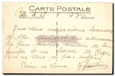 Marseille — Zamek If — Suprême révélation de l'Abbé Faria à Edmond Dantès — Selecta, n° 9 — Rewers
