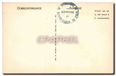 Marsella — El Castillo de If — La Corte interior del Donjon histórico, el Pozo y la Entrada de la Prisión de Edmond Dantès — LL — Reverso