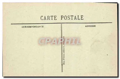Marselha — Rota da Corniche — O Palace Hotel - BR - 1561 — Verso
