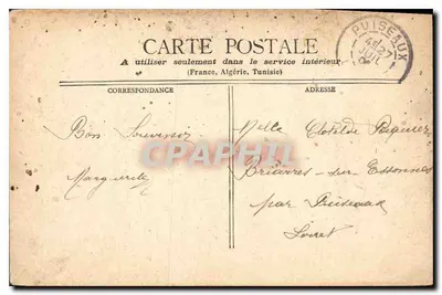 Marseille - Le Roublion - Trasa Corniche — wydawca nieznany, numer serii nie widoczny — Rewers