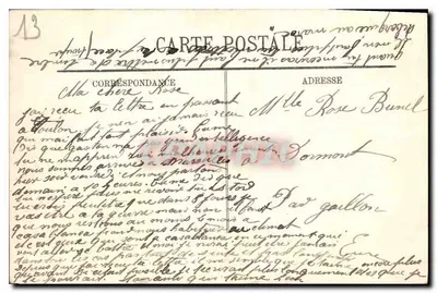 Marseille — Het Kasteel d'If (versterkt kasteel gebouwd door Frans I en dat dienst deed als staatgevangenis) — LL — Achterkant