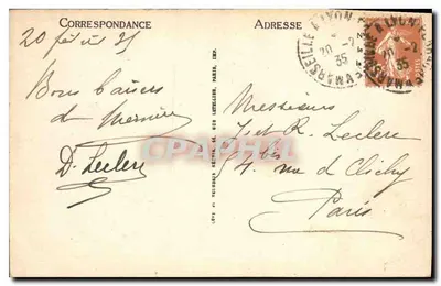 Marselha — O Castelo de If — editor Paris Six, n°78 — Verso
