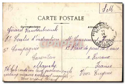 MARSILLA - N.D. de la Guardia — editor desconocido, número de serie no visible — Reverso
