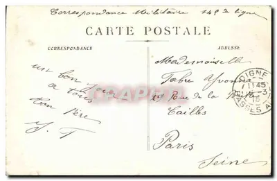 Marselha - N.-D. de la Garde — editor F.F.O. n°13 — Verso