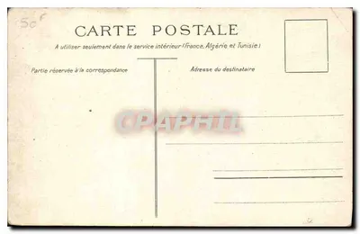 Marseille — Aleje Meilhac i Capucynów — Wydawnictwo C. Marlière — Rewers