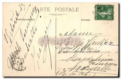 Marsiglia — Vista generale su N. D. della Guardia — EL. — n° 163 — Verso