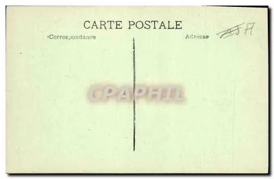 Marseille — Zamek If, wnętrze dziedzina, studnia — Rewers