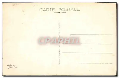 Marsiglia — La Joliette e la Cattedrale — edizione La Cigogne — Verso