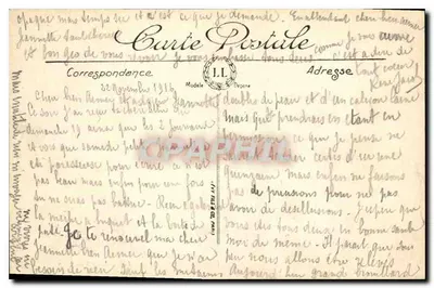 Marseille — Palácio Longchamp — LL. n°199 — Verso