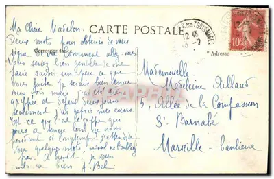 Marsella — Parque Borelly — El Castell — Reverso