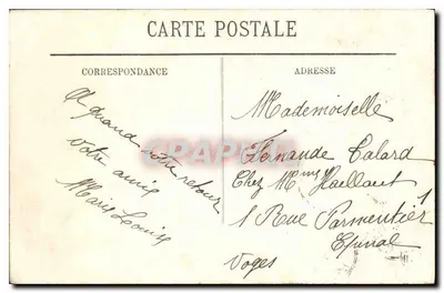 Marseille — Voor de Kerkkerk van Santa Maria — LL. — Achterkant