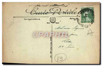 Marseille — Ogólny widok ku portowi — LL. — n°32 — Rewers