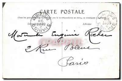 Marseille — Panorama : Frioul. Château d'If. Endoume. — Verso