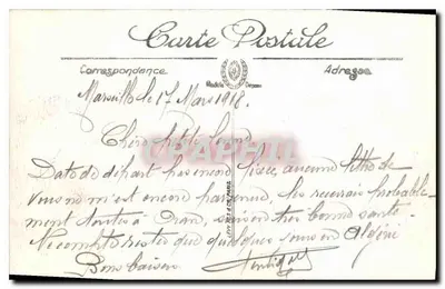 Marsella — Vista general — LL. Salmova — Reverso
