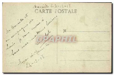 Marsiglia - Vista generale su N.-D. della Guardia — Verso