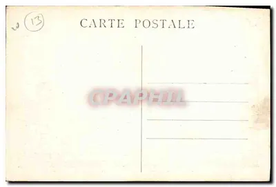 Marseille (18) — Un Coin de Marseille — La Colline et Notre-Dame de la Garde — A.T. — Verso