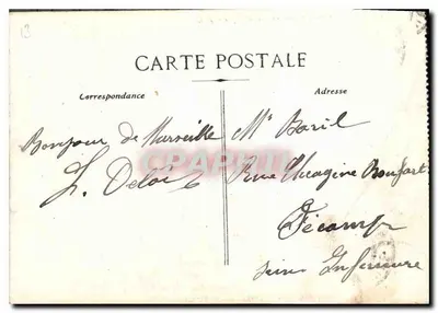 Marseille - La Rue de la République - E.L. — Achterkant