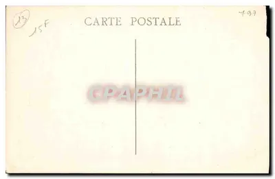 Marseille — Le Quai du Port et Rue de la République — éditeur imprimeur non visible — Verso