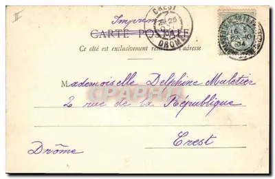Marseille — De Messageries — Jolliette — Achterkant