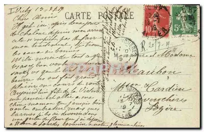 Vichy — Aleja w Parku — wydawca 638 — Rewers