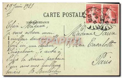 Vichy — Widok na Bellerive — LL — Rewers