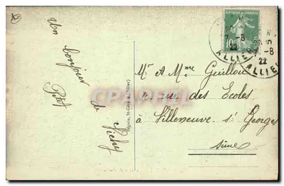 Vichy - La Grande Grille — wydawca anonimowy, nr 364 — Rewers