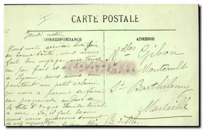 Vichy — O Casino — Um Canto da Terrasse — LL. — Verso