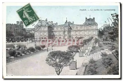 PARYŻ — Ogród Luxembourg — J.C. Paryż