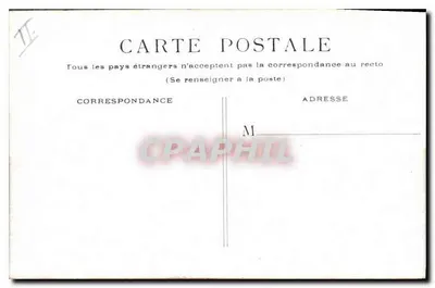 Praça Saint-Germain-l'Auxerrois — Paris — editor não identificado — Verso