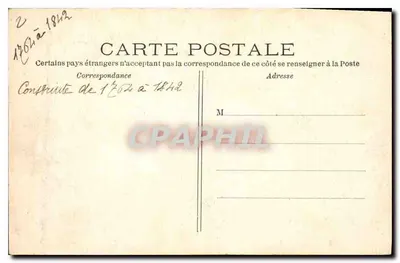 Paris — Église de la Madeleine — G.M. n°140 — Verso