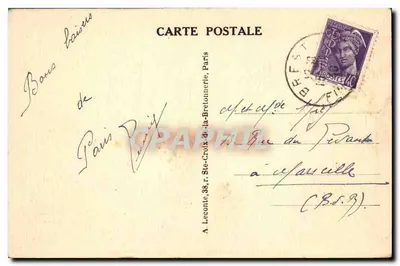 PARIS — Le Petit Palais — Mały Pałac — Graphphil, n°56 — Rewers