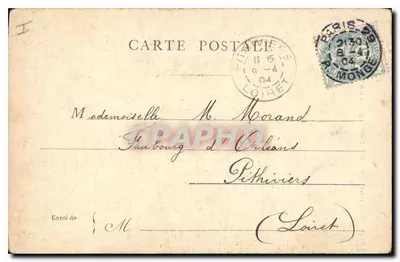 Paris — Velasquez, Kolumnada Louwru — Wydawca: Georges — Rewers