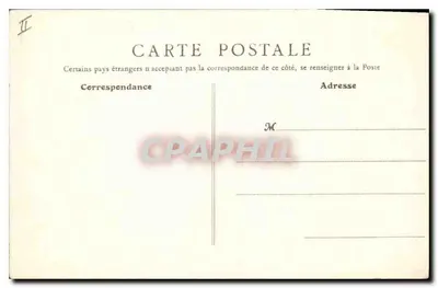 Paris - As Serres do Cours la Reine — B. F., Paris — Verso