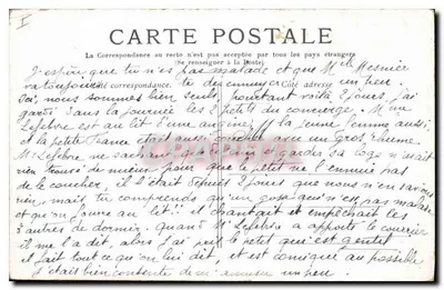 PARYŻ — Trocadéro — Pomnik Wieży Eiffla, wokół 1900 — Rewers