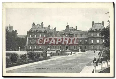 Luxemburg — Fronton na ogród (I)
